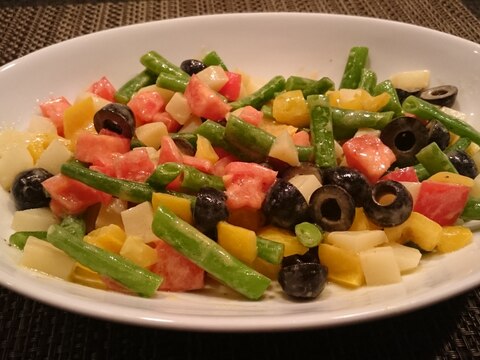 クリスマスに!ニース風サラダ